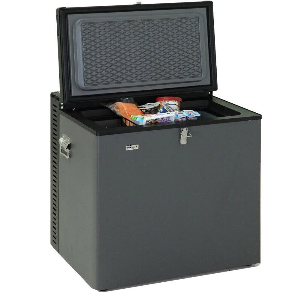 Smad 2.4 Cu ft Gas Fridge Chest Freezer Refrigerator 12V/110V Caravan Truck Home