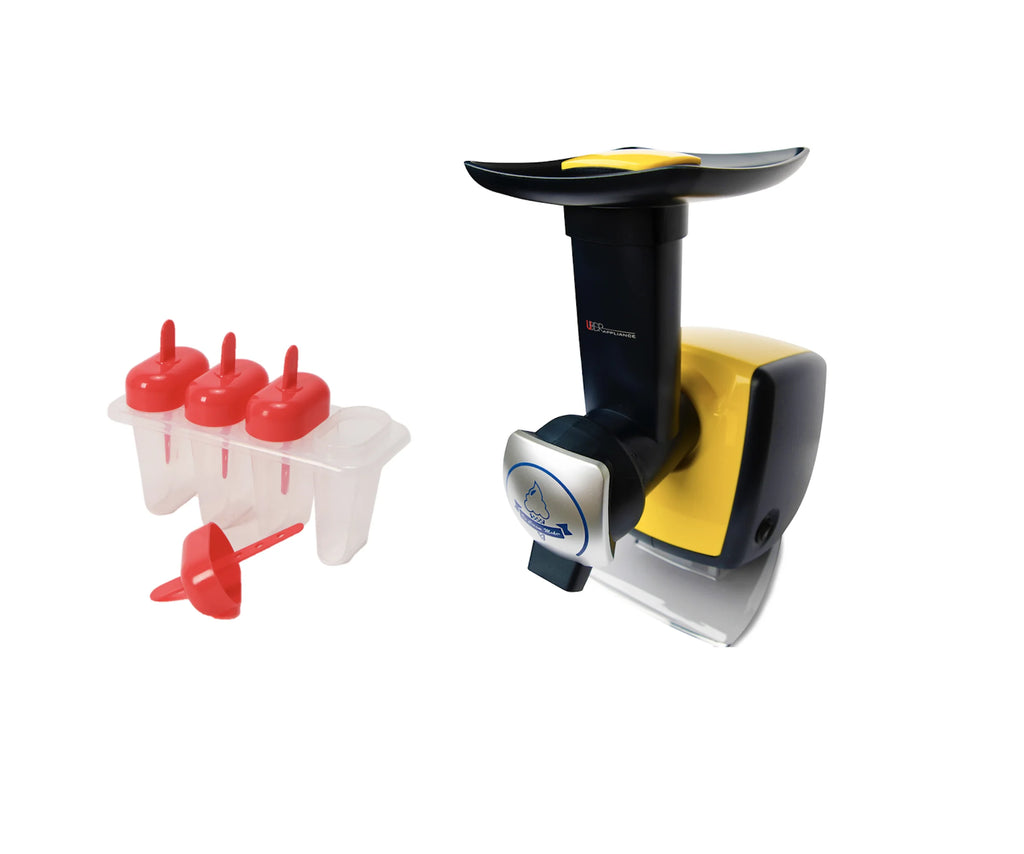 Healthy Ice Cream and Sorbet Maker - Yellow