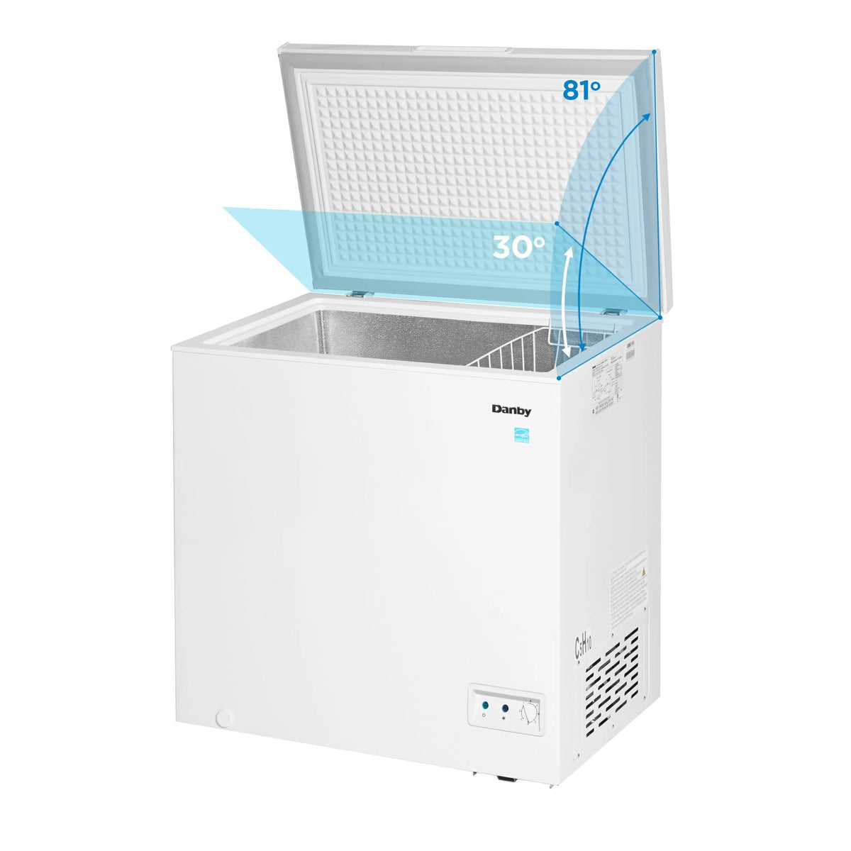 Danby Compact Chest Freezer,WH,50.6 lb Weight DCF035A5WDB