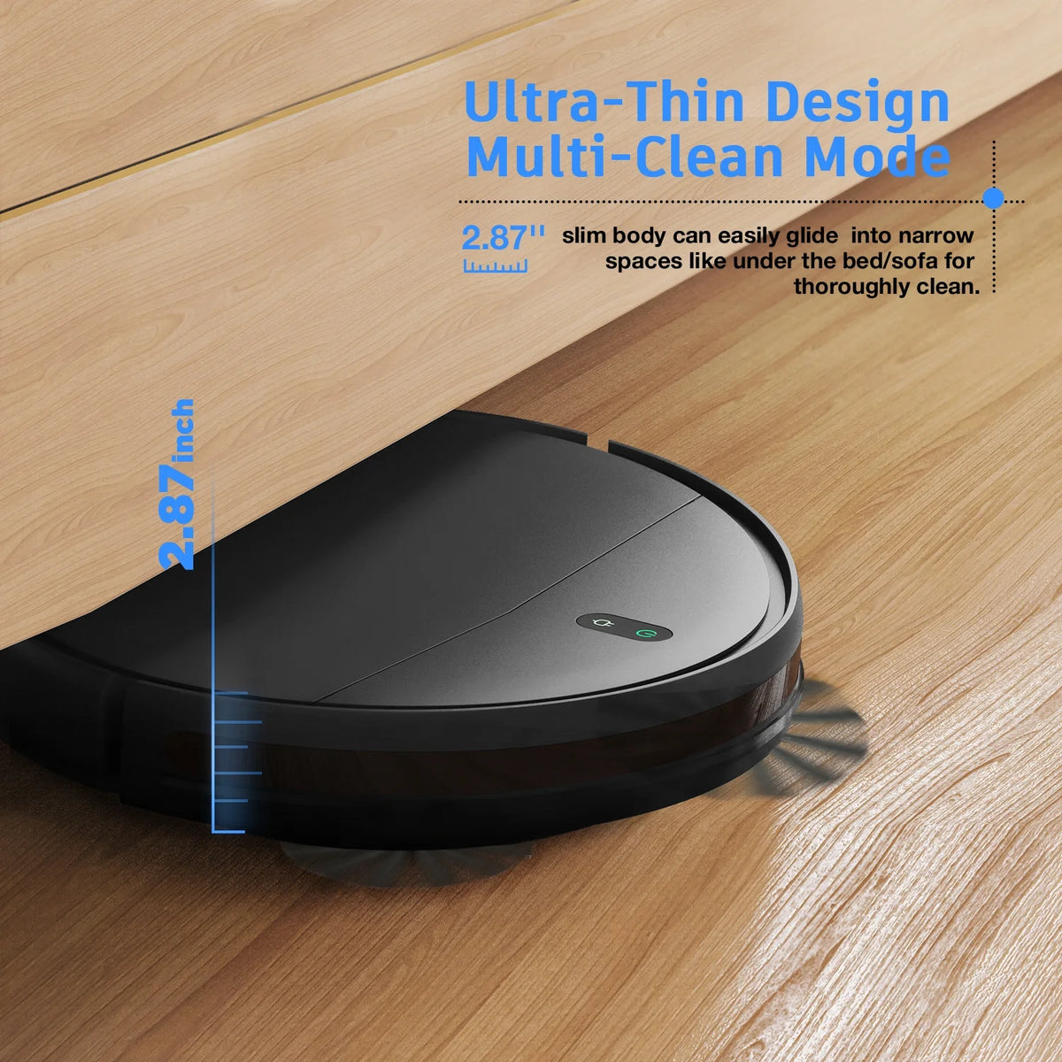 ONSON Robot Vacuum Cleaner, Robot Vacuum and Mop Combo with WIFI/Alexa for Pet Hair and Hard Floor