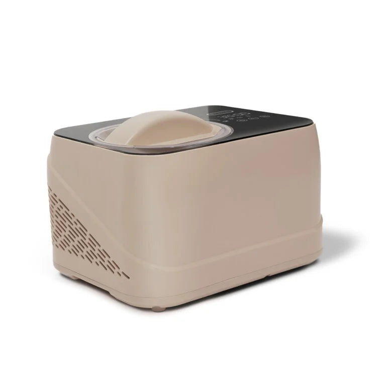 Whynter 0.8 Quart Compact Automatic Ice Cream Maker with Stainless Steel Bowl, Taupe Latte ICM-080-TL