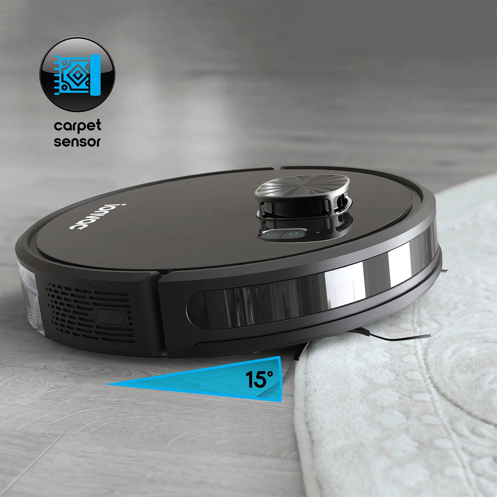 Ionvac OptiMax Robovac, Laser Mapping Robot Vacuum Cleaner with Wi-Fi, New