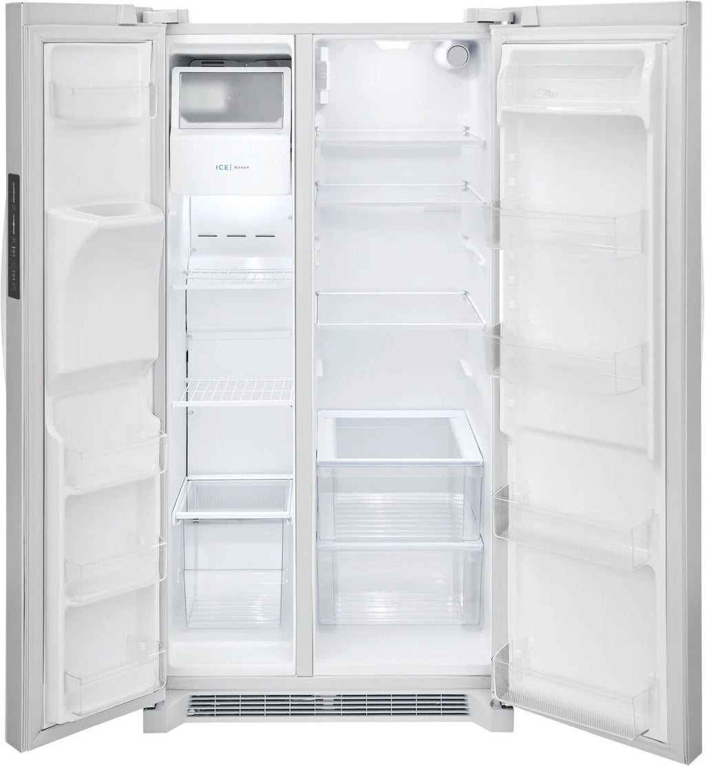 Frigidaire FRSS2623AW 26 Cu. Ft. 36'' Standard Depth Side-by-Side Refrigerator, White