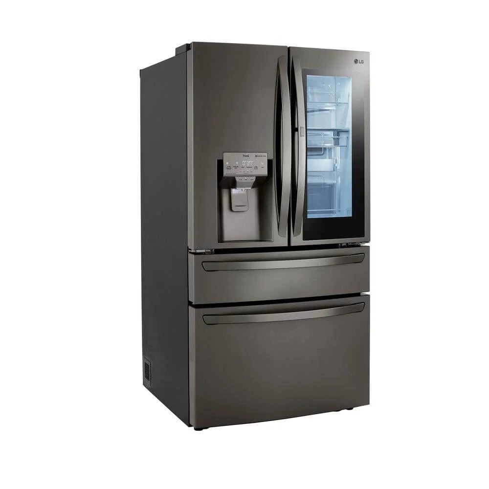 LG LRMVC2306D 23 Cu. Ft. Black Stainless French Door Smart Refrigerator