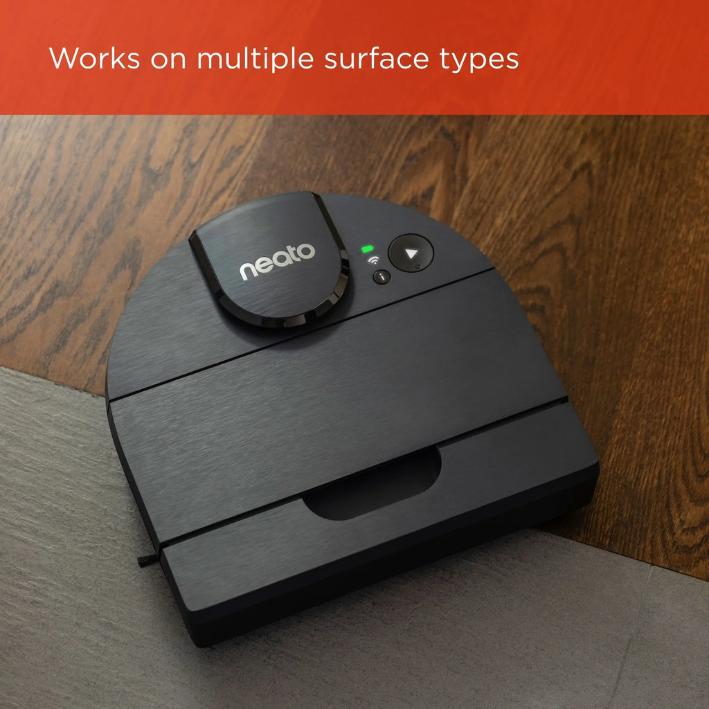 Neato D8 Intelligent Robot Vacuum Wi-Fi Connected with LIDAR Navigation in Indigo