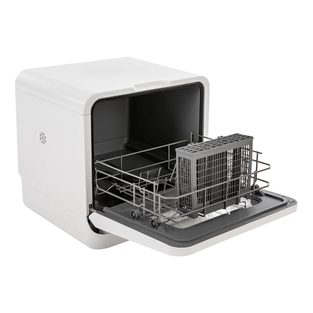 SHZICMY Portable Compact Countertop Mini Dishwasher with Water Tank Leak-Proof Air Dry