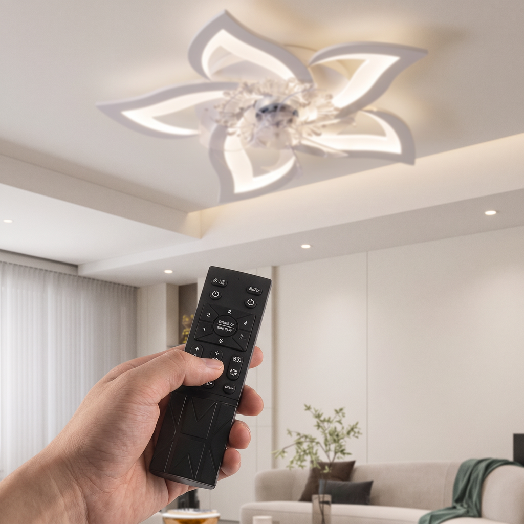 Télécommande ROGLOW pour ventilateur de plafond connecté, réglage à distance