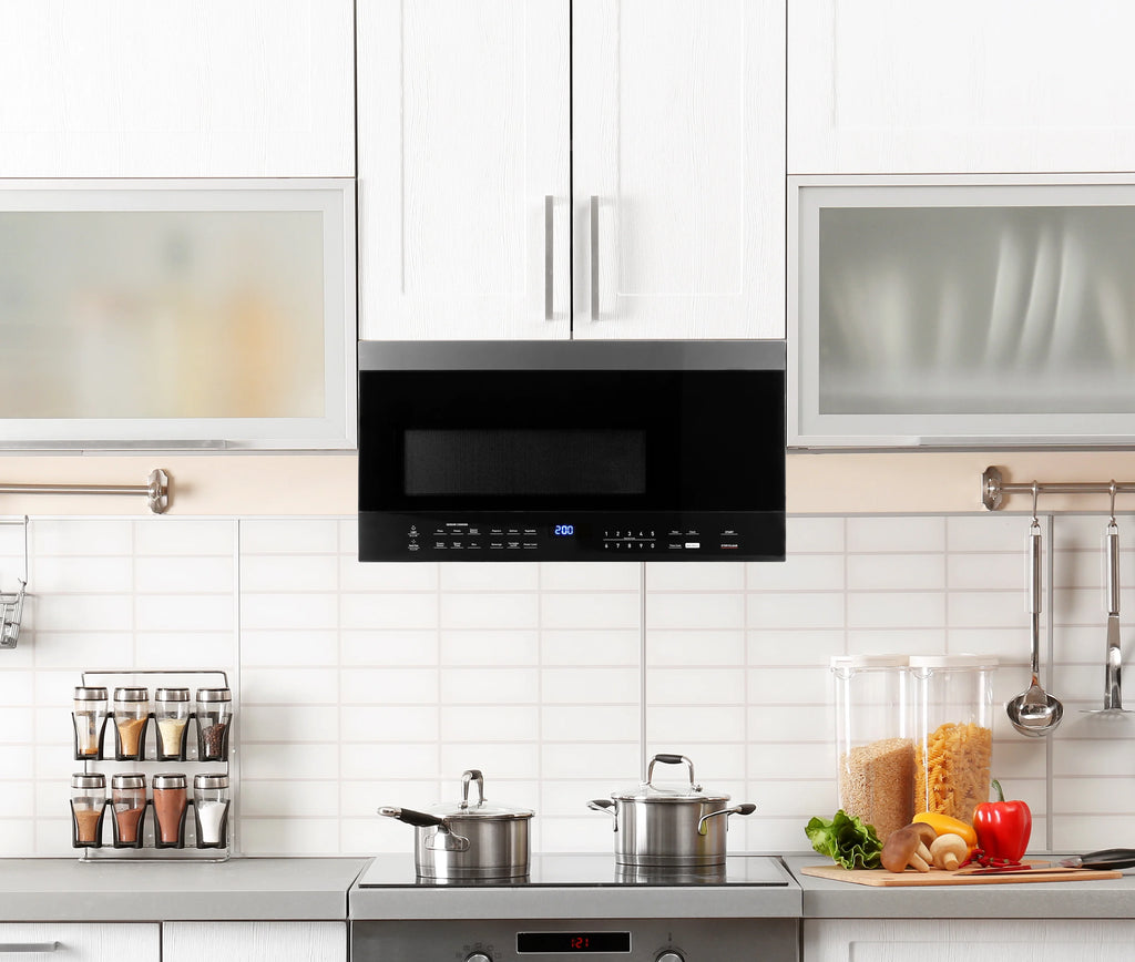 Black?�� Over The Range 1.6 Cu. Ft. Microwave Black