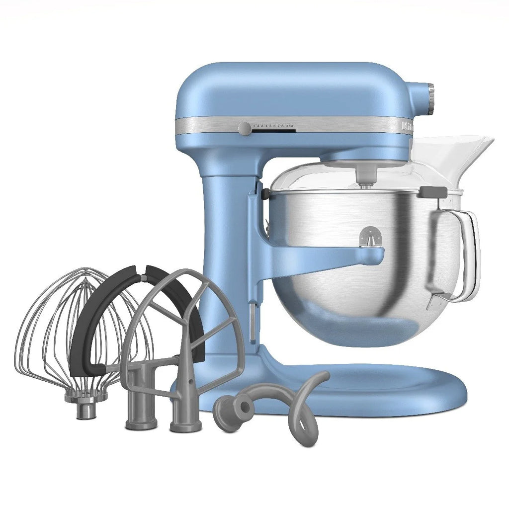 KitchenAid 7 Quart Bowl-Lift Stand Mixers with Accessories, Cast Iron Black, KSM70SKXX