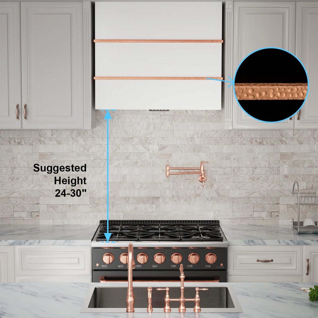 Akicon Range Hood 36 Inch, Ultra Quite Stainless Steel Kitchen Hood, Wall Mount Square Vent Hood with LED Light and Dishwasher-Safe Filters, Hood Vents for Kitchen, 3 Speeds, 600 CFM (AK-HS36HB-SWG)