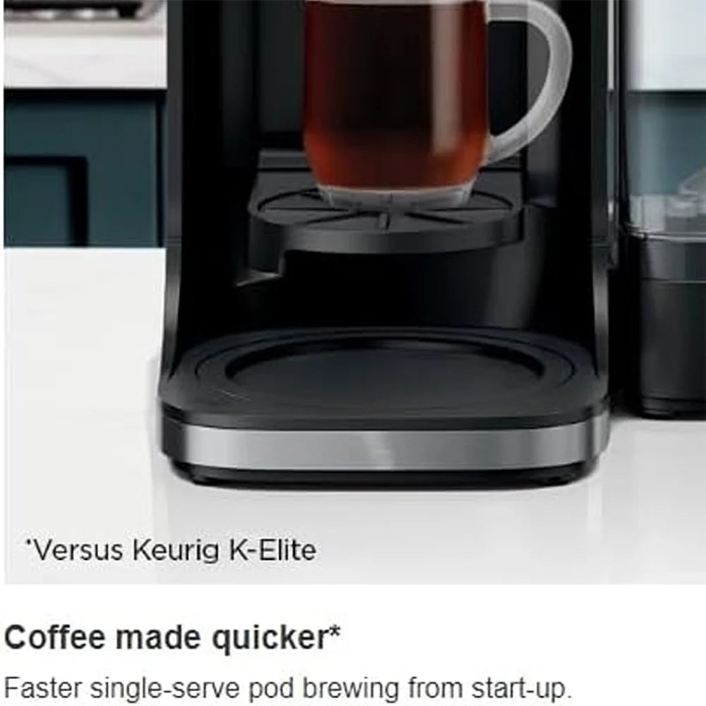 Restored Ninja CFP105 DualBrew Hot & Iced Coffee Maker BlackBundle with 2 YR CPS Enhanced Protection Pack (Refurbished)