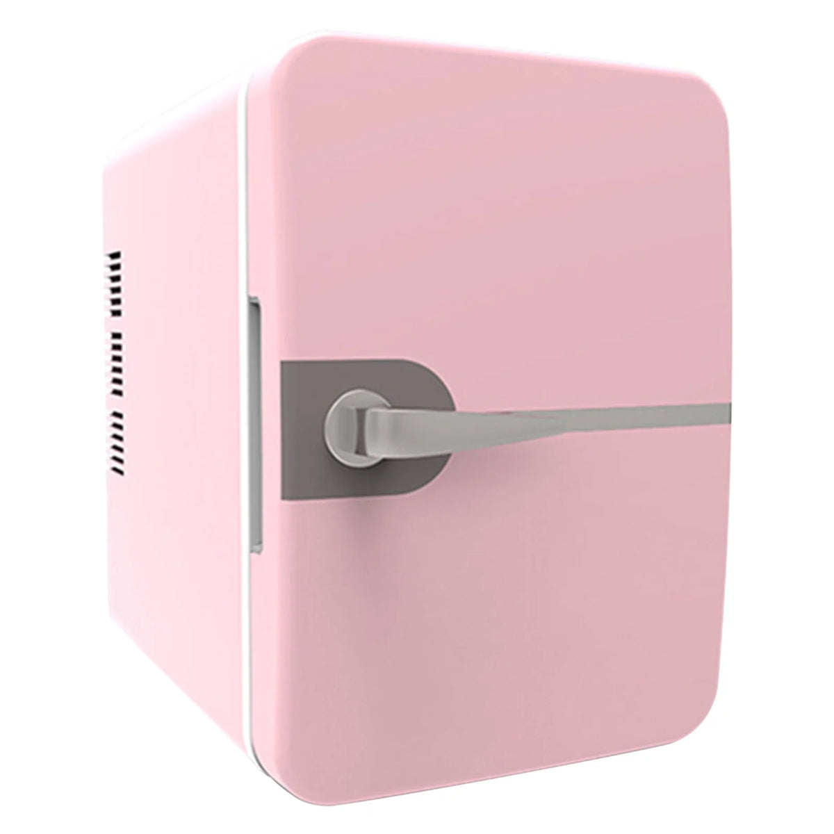 Luckky Mini Fridge, 6 Liter Portable Cooler and Warmer Personal Refrigerator for Skin Care, Cosmetics, Beverage, Food,Great for Bedroom, Office, Car, Dorm (Pink)