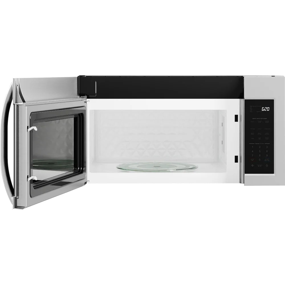 Midea Over The Range Microwave Oven with Sensor Cooking, 1.7?Cu. ?Ft., Stainless Steel, MMO17S3AST