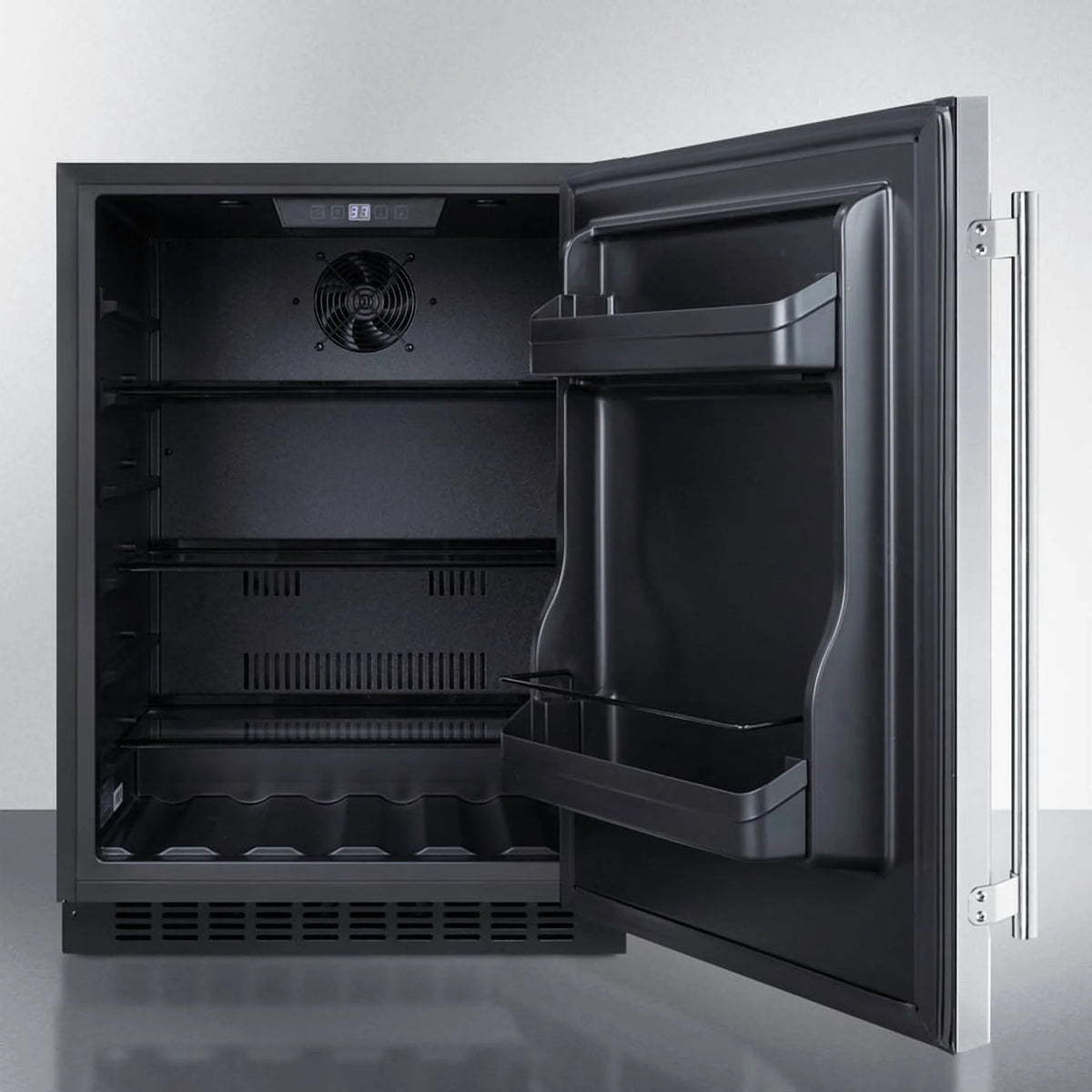 24" Wide Built-In All-Refrigerator, ADA Compliant (Panel Not Included), RHD