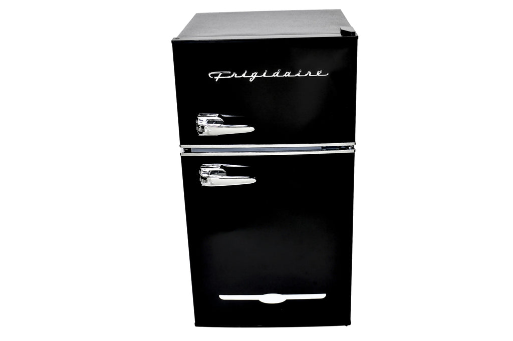 Frigidaire Retro 3.1 Cu ft Two Door Compact Refrigerator with Freezer, Red