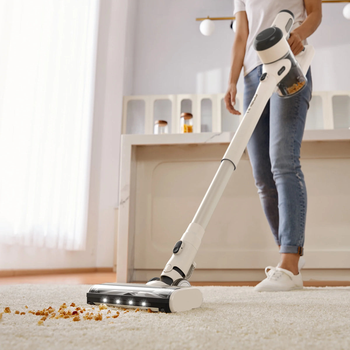 Restored Tineco Pure One X Pet Smart Lightweight Cordless Stick Vacuum (Refurbished)