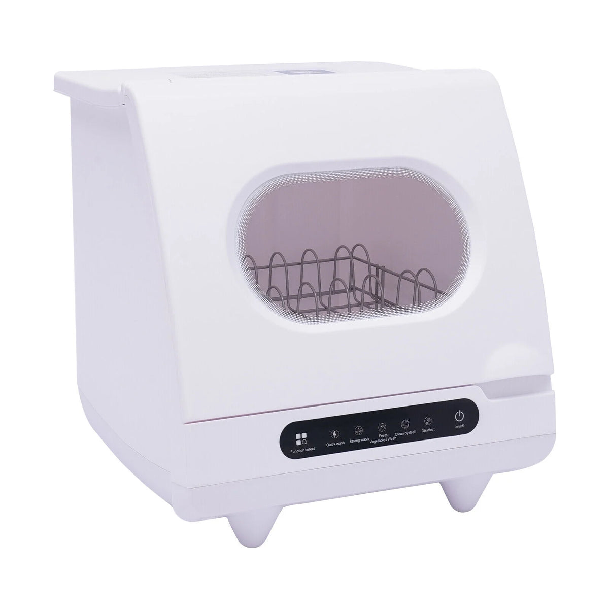 Portable Countertop Dishwasher 5 Washing Programs with Water Tank Leak-Proof Dry
