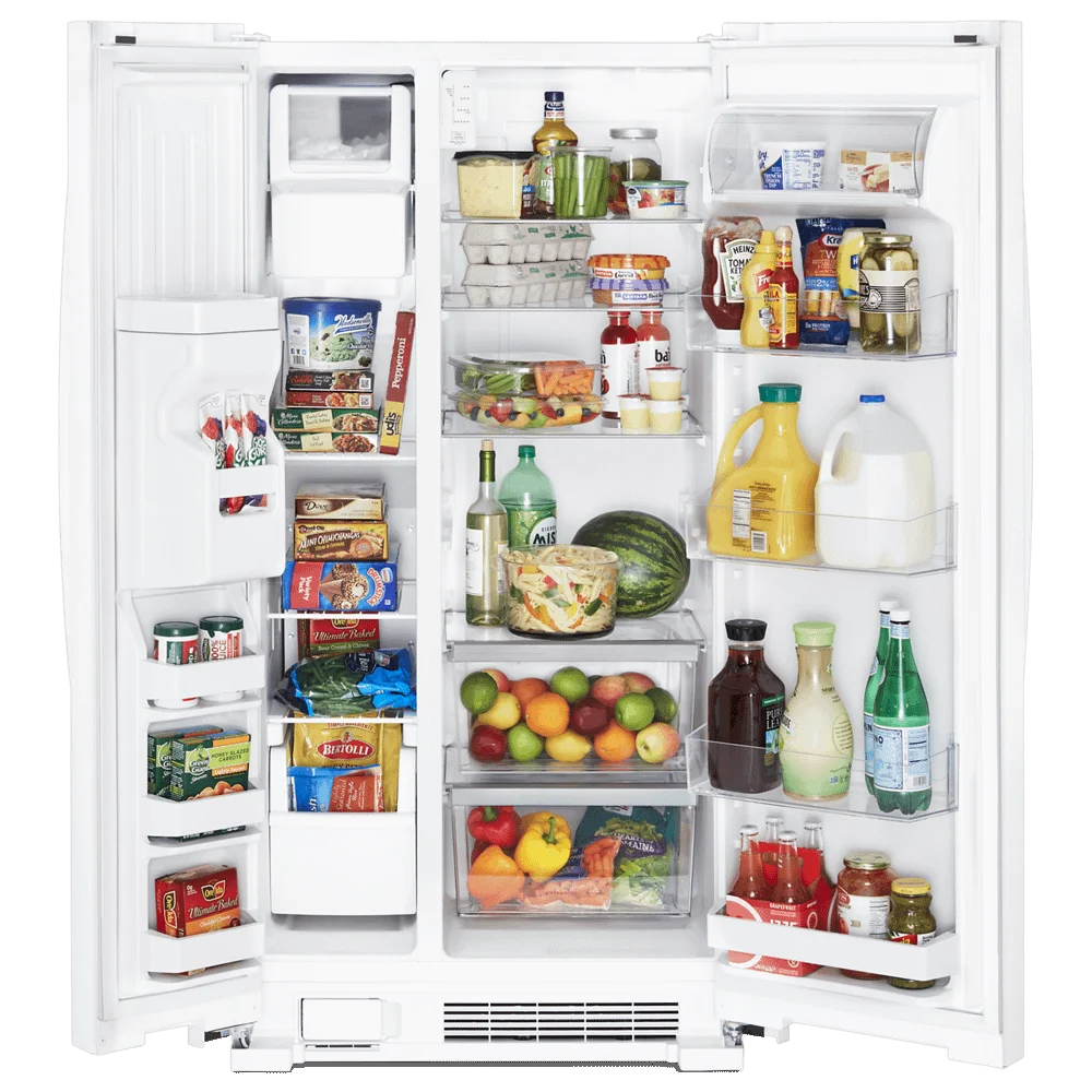WHIRLPOOL WRS315SDHM side by side freestanding refrigerator
