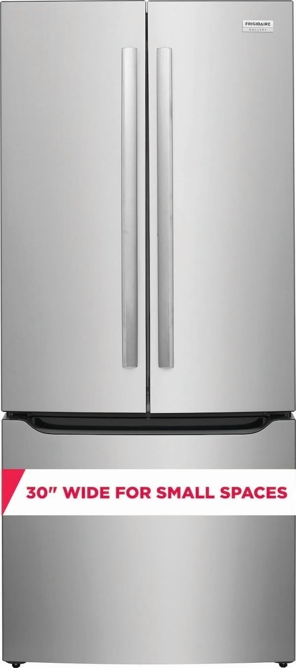 Frigidaire Gallery 20 Cu. Ft. Standard-Depth French Door Refrigerator, Stainless Steel