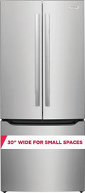 Frigidaire Gallery 20 Cu. Ft. Standard-Depth French Door Refrigerator, Stainless Steel