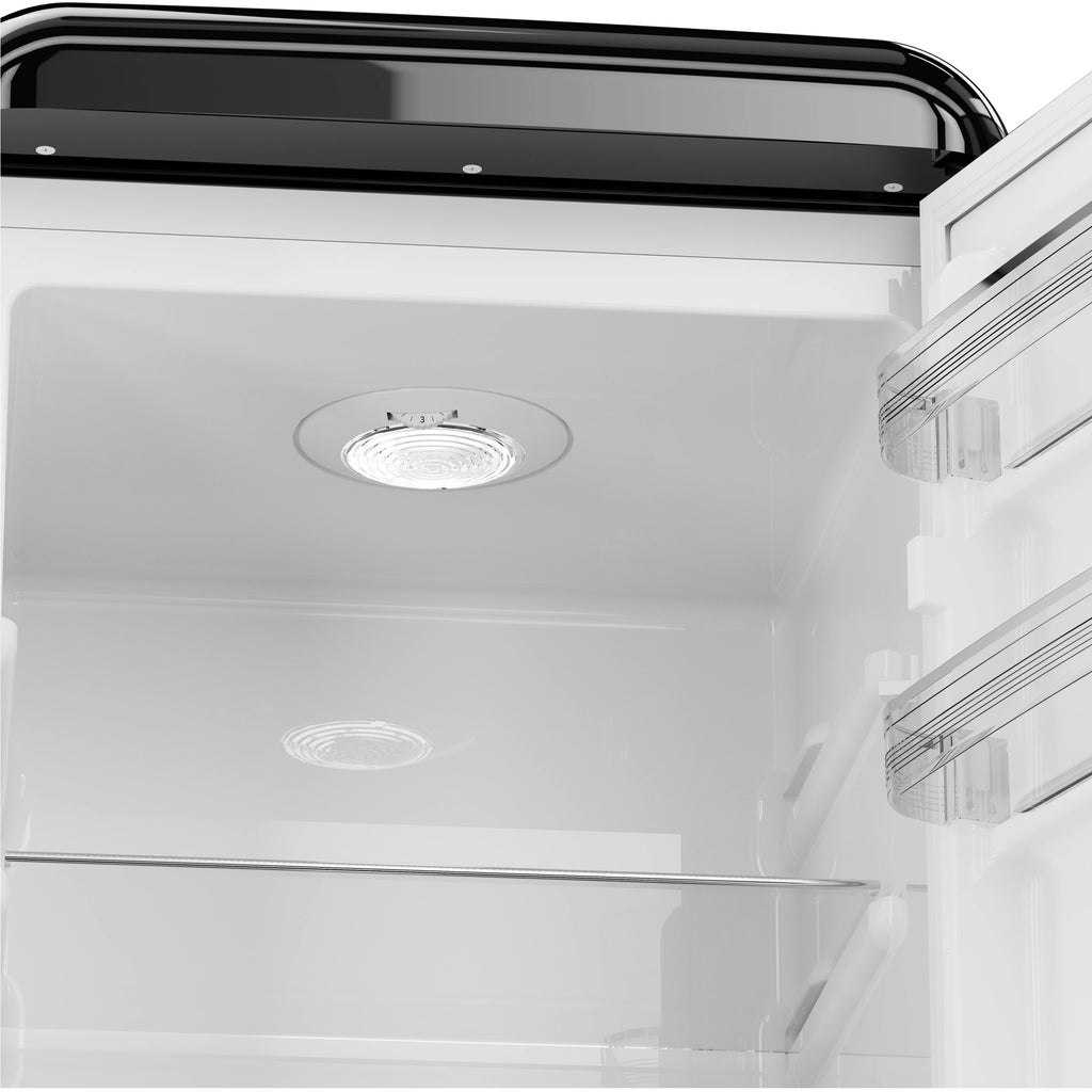 Frigidaire 9.0 Cu. Ft. Bottom Mount Retro Refrigerator, Black