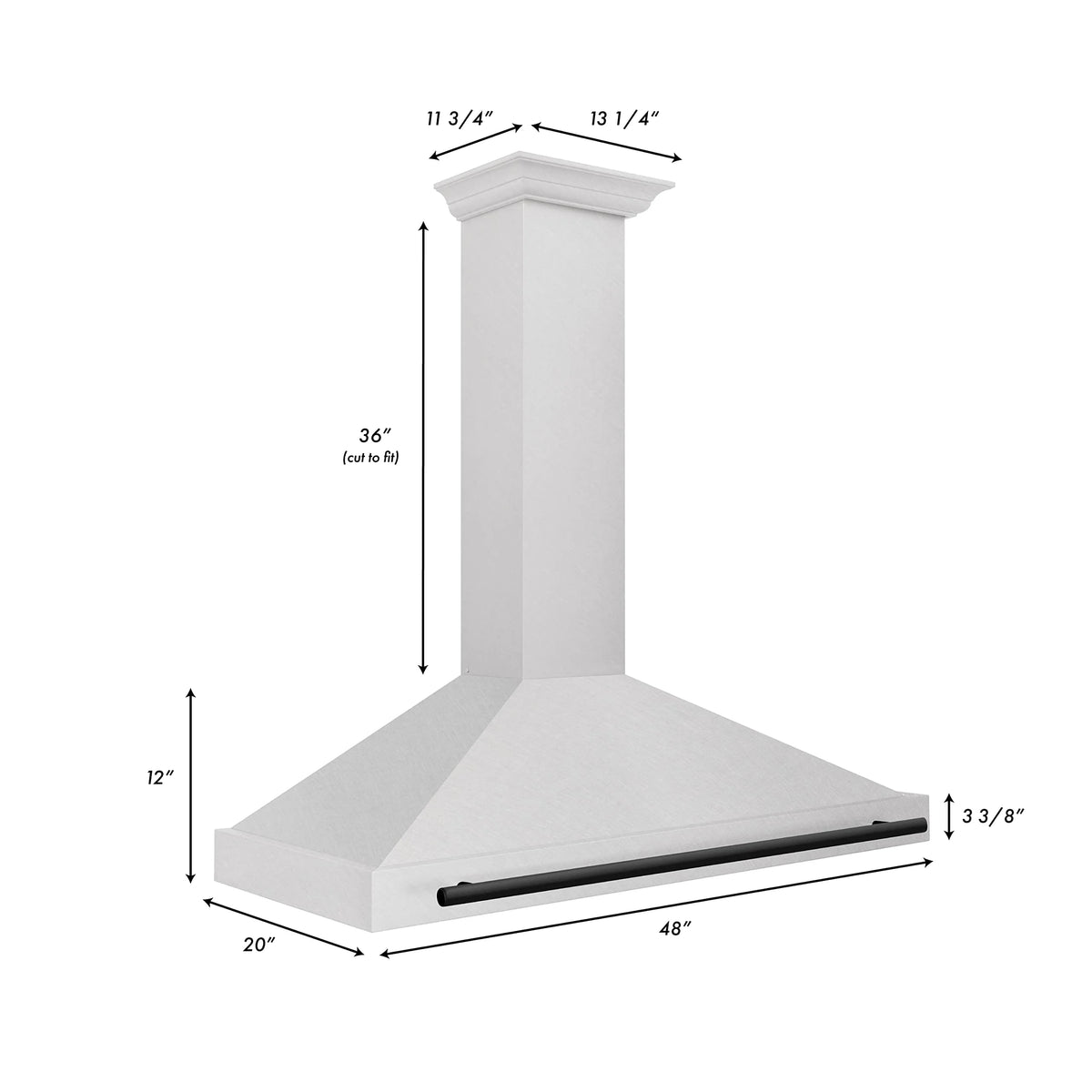 ZLINE KITCHEN AND BATH KB4SNZ48G ducted hood