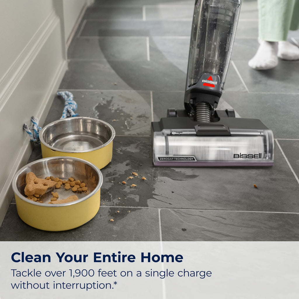 BISSELL CrossWave OmniEdge, Cordless, Wet Dry Vacuum, for Tile, Sealed Wood Floors, Laminate, and Area Rugs, Zero Gap Technology, Easy Cleaning, Two Tank Technology, 4125W
