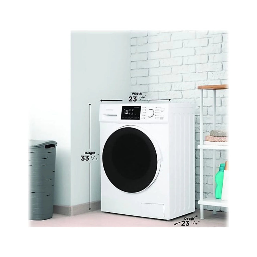 Danby DWM120WDB-3 2.7 Cu. ft. All-In-One Vent-less Washer/Dryer Combo in White