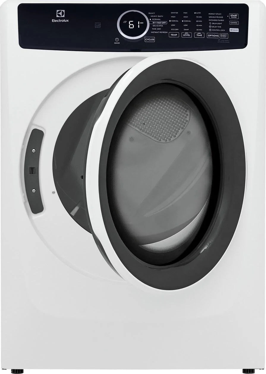 Electrolux Front Load Perfect Steam Electric Dryer with Instant Refresh, 8.0 Cu. Ft.