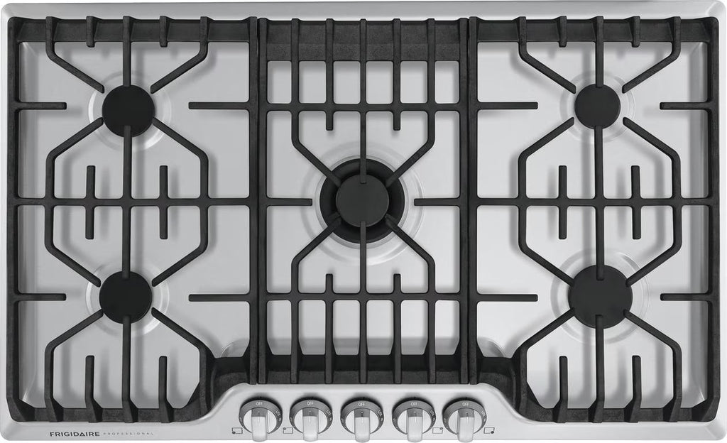 Frigidaire Fpgc3677r Professional 36" Wide Gas Cooktop - Stainless Steel