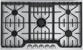 Frigidaire Fpgc3677r Professional 36" Wide Gas Cooktop - Stainless Steel