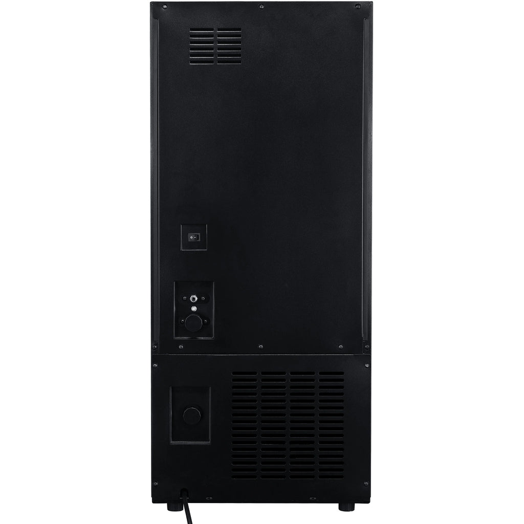 Hanover The Vault 15 In. Stainless Steel Undercounter Ice Maker with Reversible Door and Touch Controls