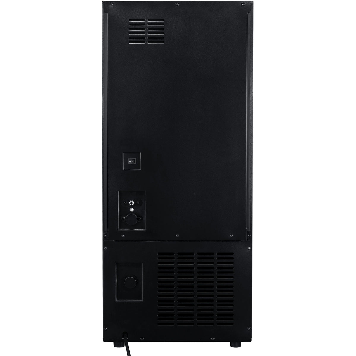 Hanover The Vault 15 In. Stainless Steel Undercounter Ice Maker with Reversible Door and Touch Controls