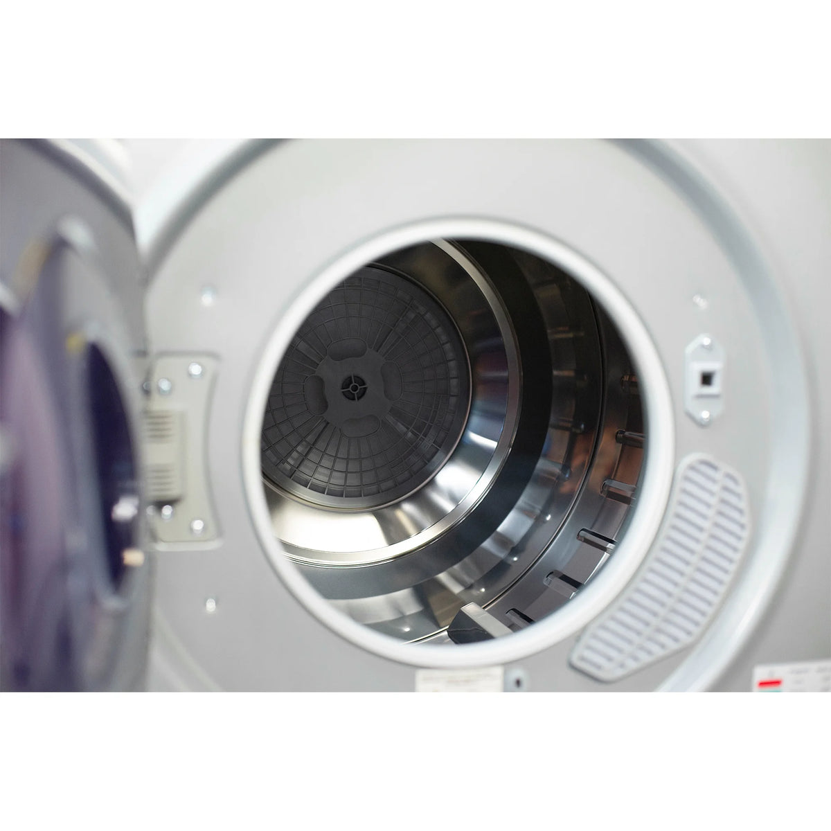 3.5 cu.ft. Compact Short Dryer with Digital Controls in Silver