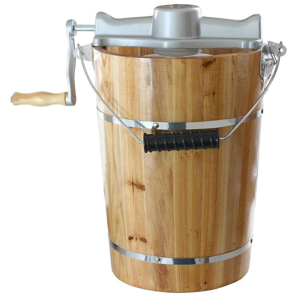 AmeriHome 6 Quart Old Fashioned Ice Cream Maker ICM6C