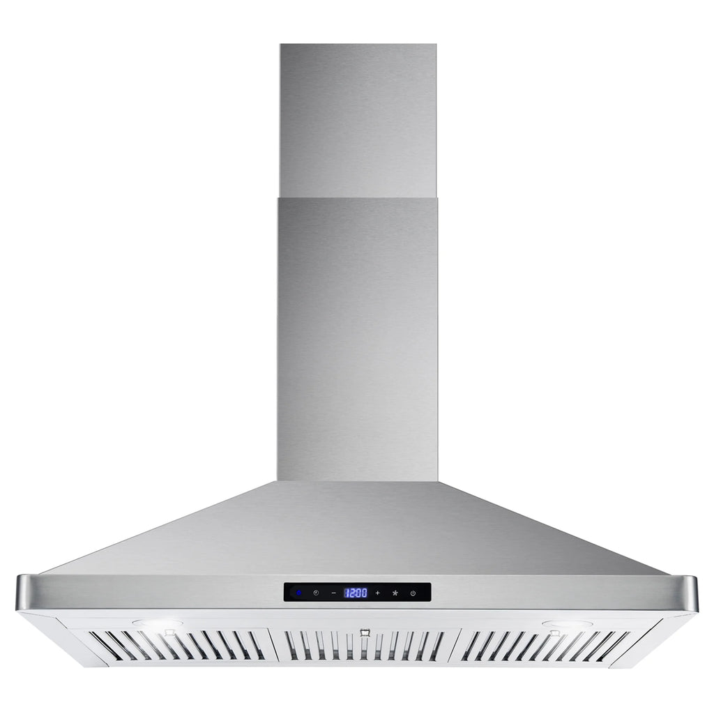 Cosmo 3 Piece Kitchen Appliance Package With 36" Electric Cooktop 36" Wall Mount Range Hood 24" Single Electric Wall Oven Kitchen Appliance Bundles