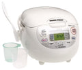 Zojirushi Neuro Fuzzy 5.5-Cup Electric Rice Cooker, White - Keep Warm