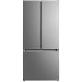 Midea Bottom Freezer French Door Refrigerator, Silver