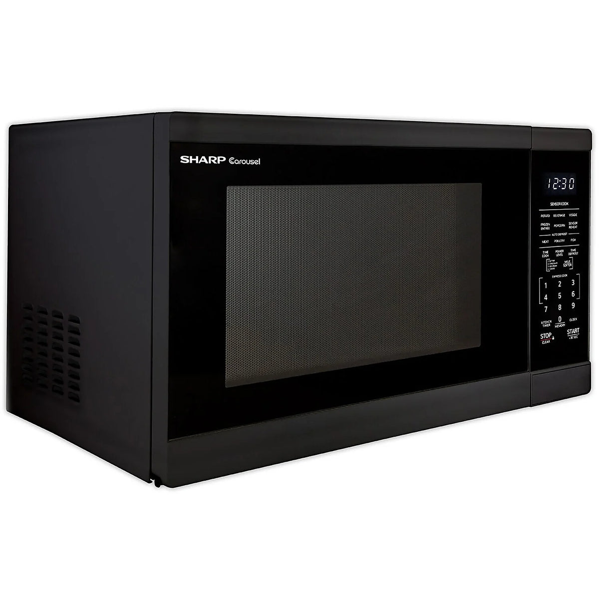 Sharp 1.4 cu ft Countertop Microwave Oven in Black