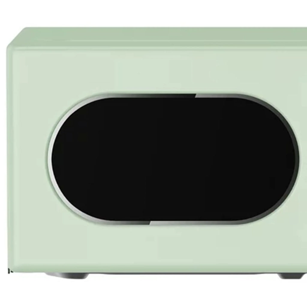 Magic Chef 0.7 Cubic Feet 700W Classic Retro Countertop Microwave, Green