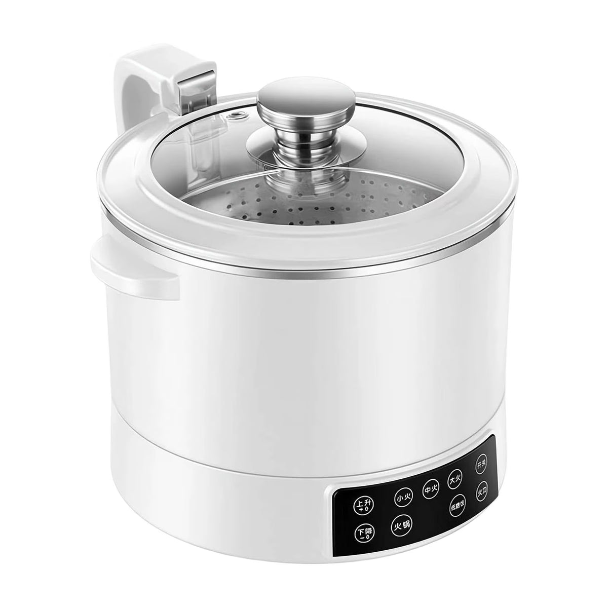3 L Lifting Sugar Removal Rice Cooker, Low Sugar Rice Cooker with Low Carb Rice Steamer Basket,Speed Adjustable,Touch Control for Family Use