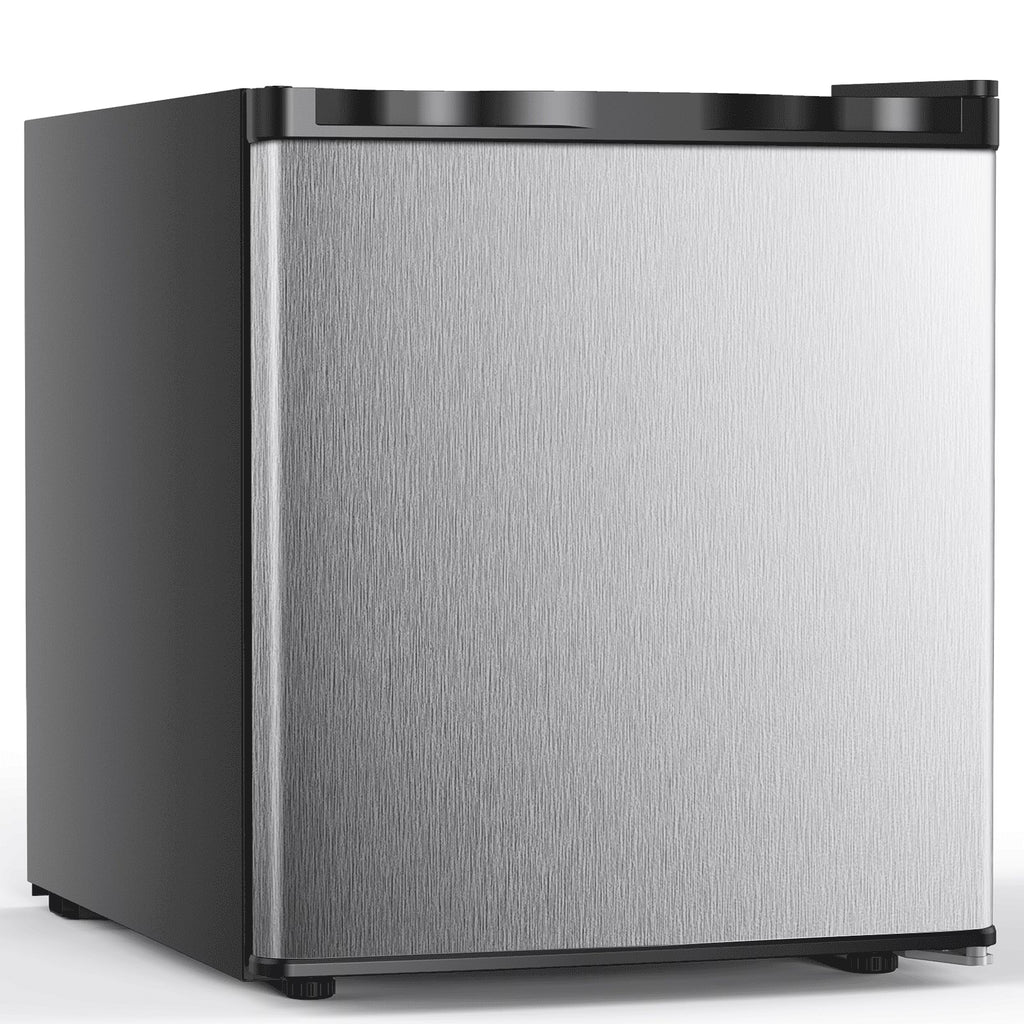 KNDKO 1.2Cu.ft Upright Freezer, Mini Freezer with Reversible Door, Perfect for Home/Office/Dorm, Black