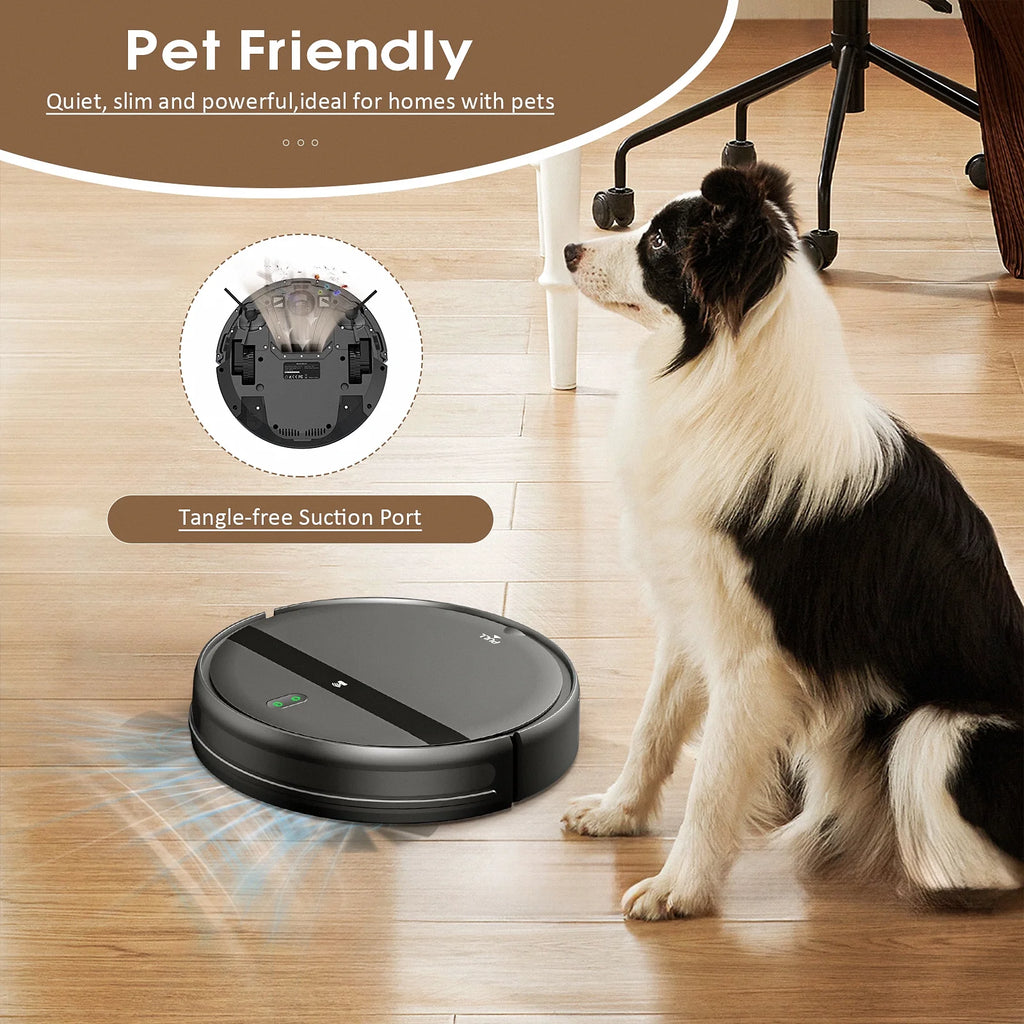 ROBOEVO Robot Vacuum Cleaner G20 Vacuum and Mop Combo for Pet Hair Hard Floor, Wifi/Alexa Control