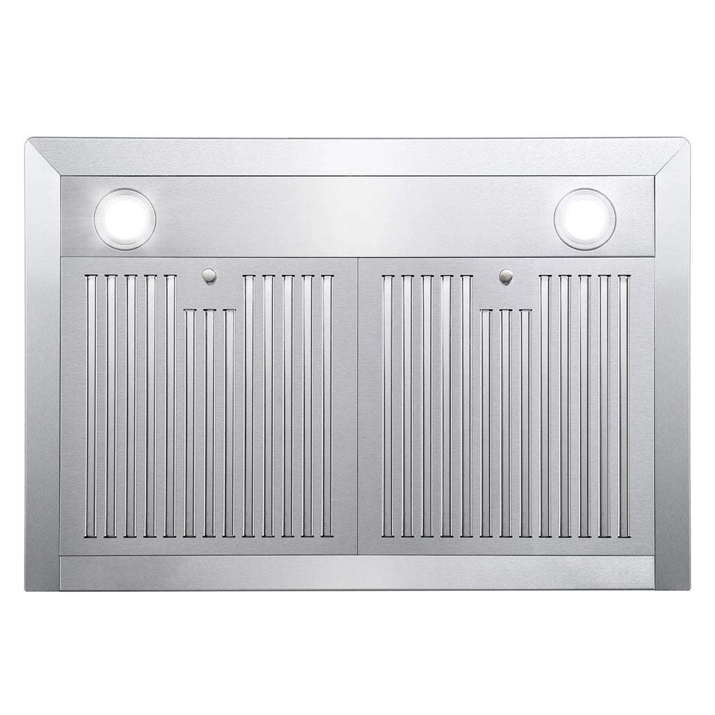 Cosmo 30 in. Ducted Range Hood in Stainless Steel with Touch Controls, LED Lighting and Permanent Filters