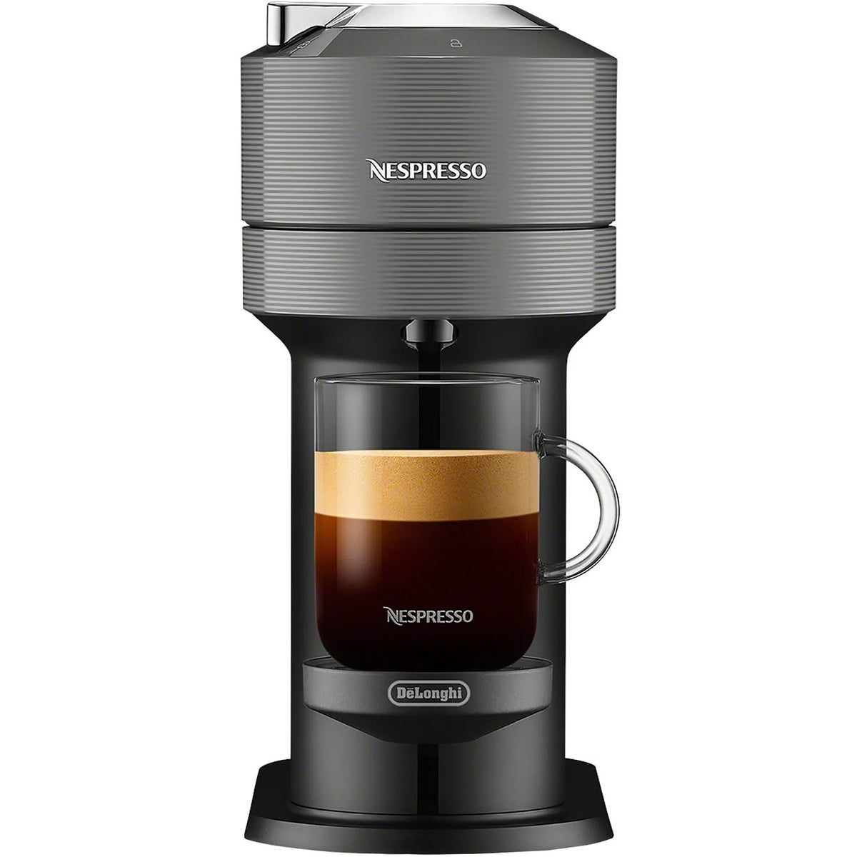 Nespresso Vertuo New Next Coffee and Espresso Maker by DeLonghi, Dark Gray, Single-Serve Brewers
