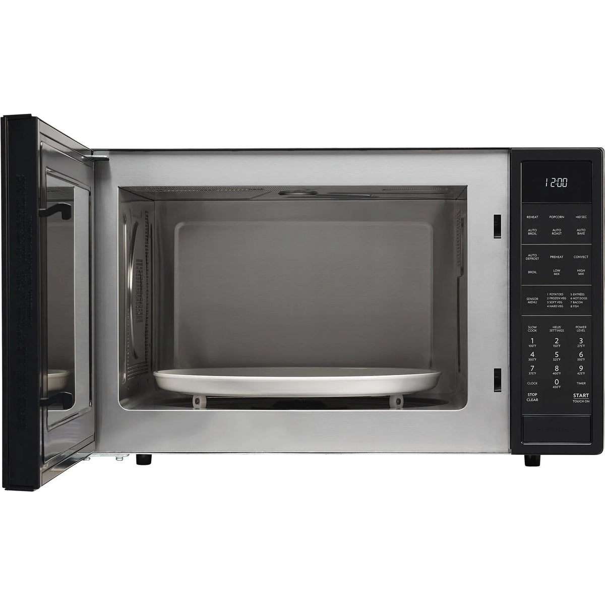 Sharp 1.5 Cu. Ft. 900W Convection Microwave Oven, Stainless Steel