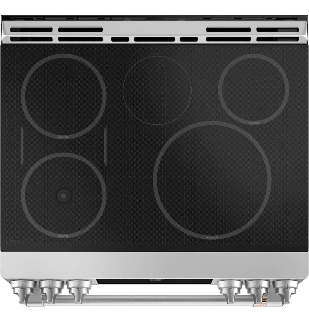 CAFE CHS90XP2MS1 slide in electric range