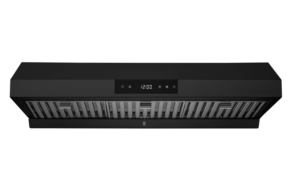 Hauslane | Chef Series 36" PS18 Under Cabinet Range Hood, Stainless Steel | Pro Performance | Contemporary Design, Touch Screen, Dishwasher Safe Baffle Filters, LED Lamps, 3-Way Venting