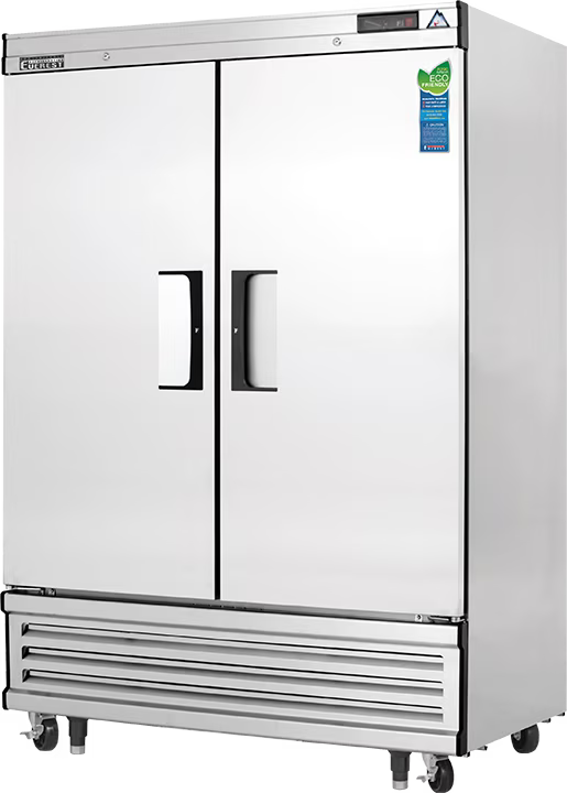 Everest Refrigeration EBF2 Reach-in Freezer 2 Solid Doors, 115v, NSF - 50 cu. ft.