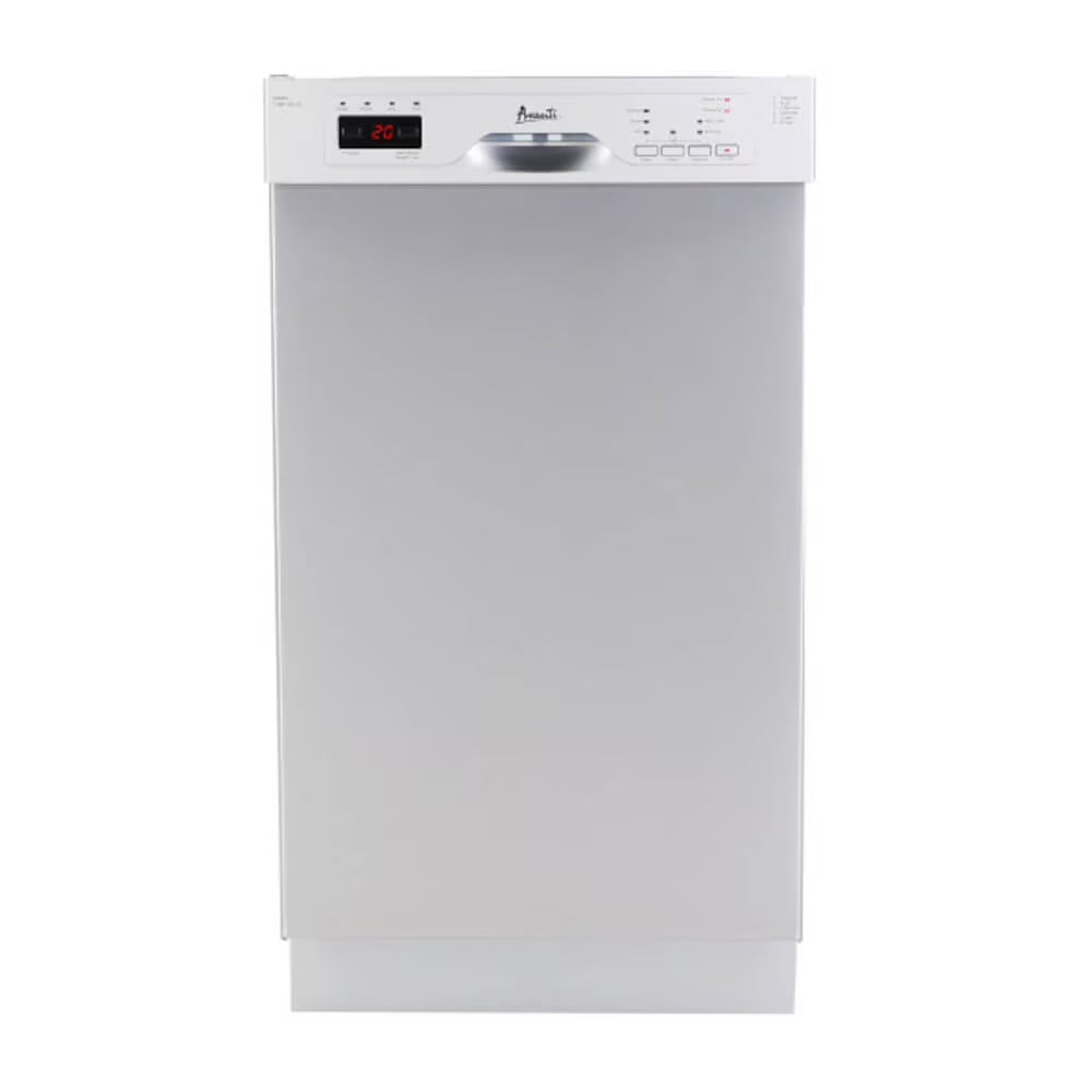 Avanti DWF18V0W 53 dBA White Built-In Front-Control Dishwasher